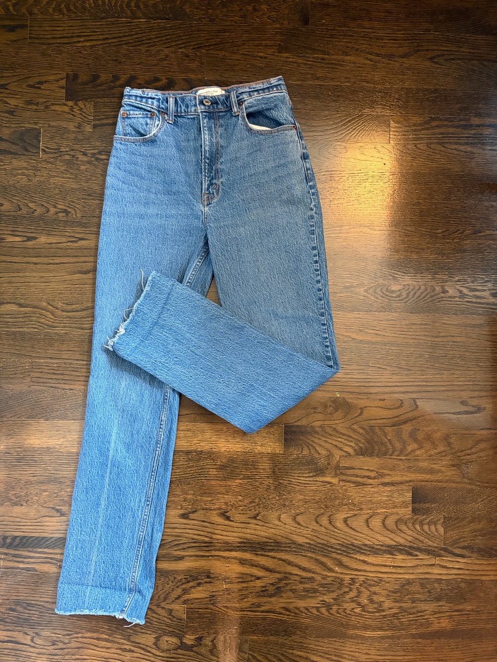 Abercrombie and Fitch Classic High-Rise Blue Women’s Jeans